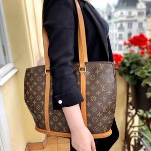 authentic Large louis vuitton bag Babylone